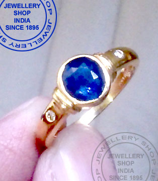 Blue Sapphire Gemstone Ring Designs