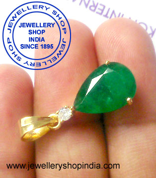 Emerald Stone Pendant Designs
