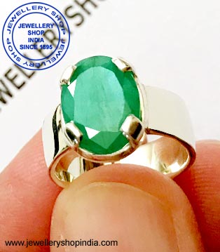 Emerald Stone Ring Design