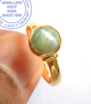 Jewellery Design Chrysoberyl Stone Ring in Gold