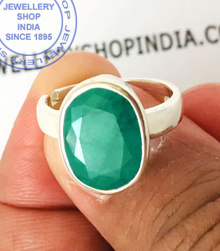 Jewellery Design Panna Gemstone Ring