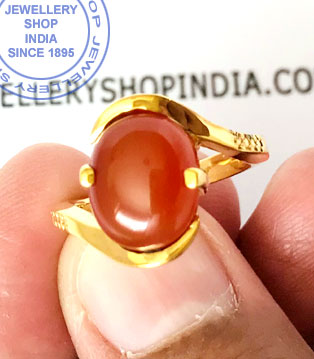 Jewellery Design Yamni Aqeeq Stone Ring