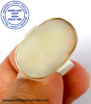 Opal Stone Ring Design