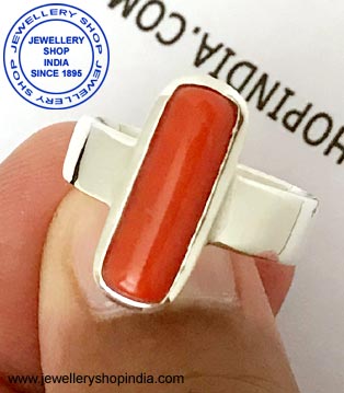 Red Coral Ring Design
