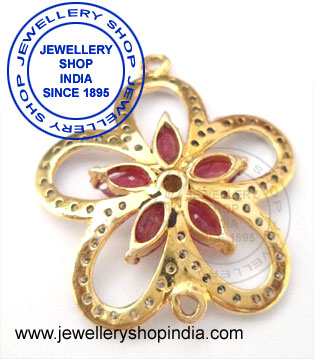Natural Diamond Ring with Ruby Gemstone Designs