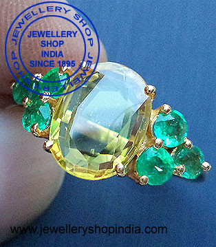 Yellow Sapphire Gemstone Pendant Design