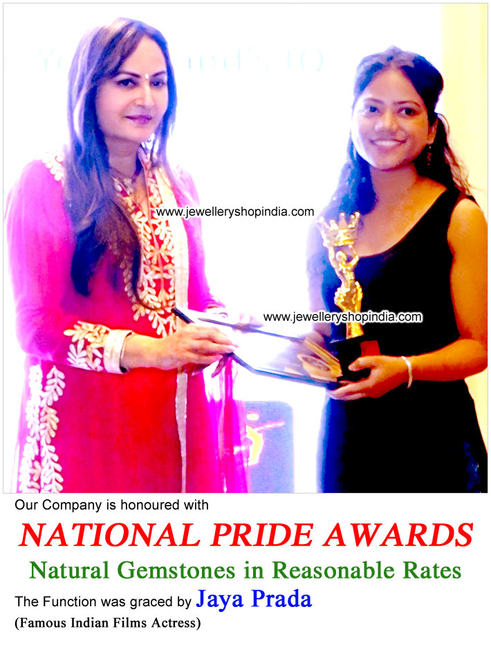 Award Jaya Prada for National Pride Award - Natural Gemstones in Reasonable Rates