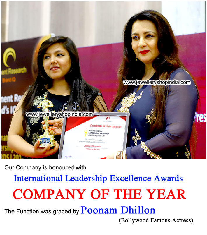 Award Poonam Dhillon Mumbai for Company of the Year