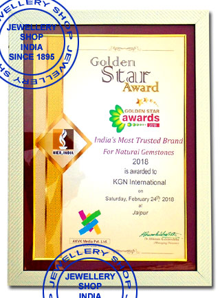 Golden Star Award  for Natural Gemstones