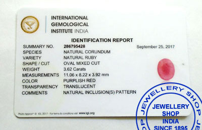 Sample Precious Gem Certificate, 46% OFF | www.pinnaxis.com