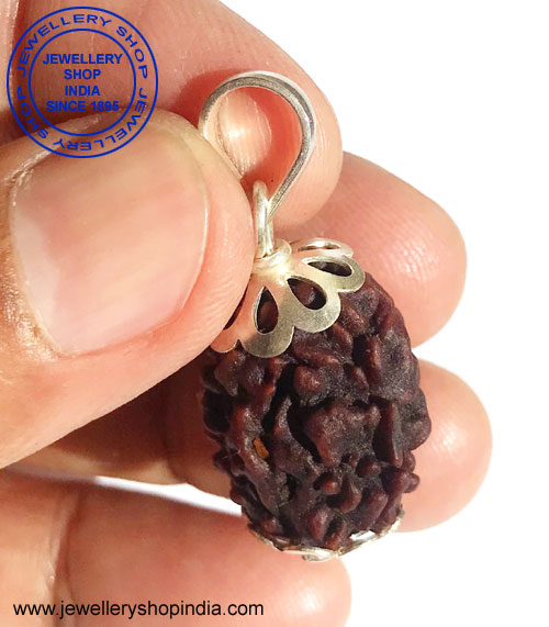 3 Mukhi Nepali Rudraksha Pendant