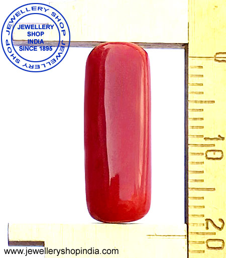 Red Coral Stone Moonga Stone