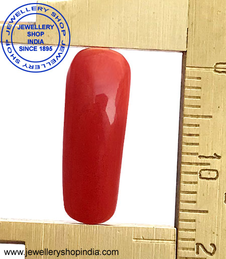 Red Coral Stone Moonga Stone