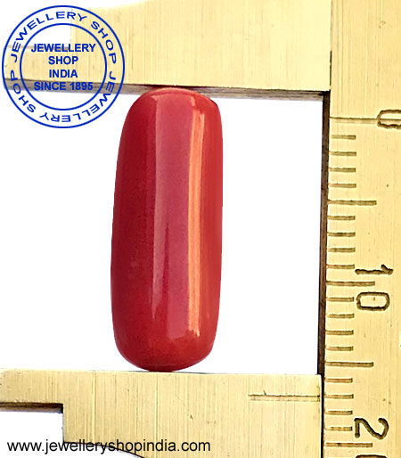 Red Coral Stone Moonga Stone