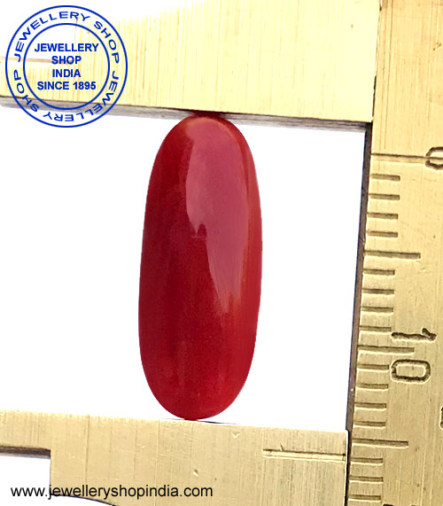 Red Coral Stone Moonga Stone