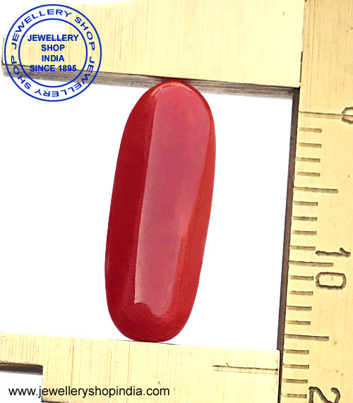 Red Coral Stone Moonga Stone