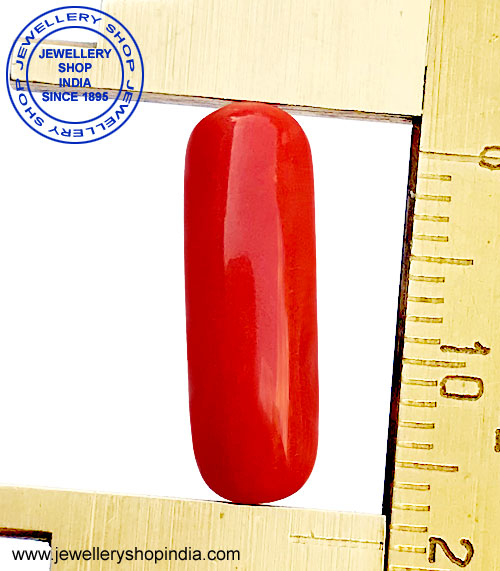 Red Coral Stone Moonga Stone