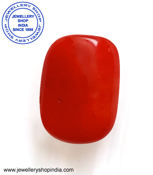 Red Coral Stone Moonga Stone