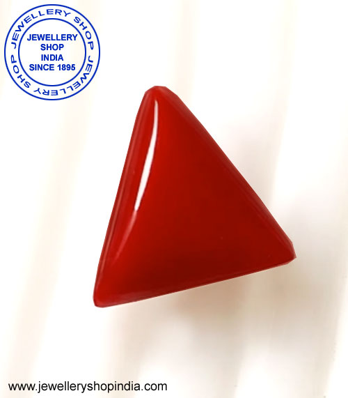 Red Coral Stone Moonga Stone