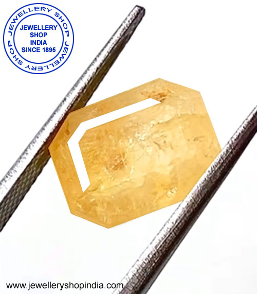 yellow sapphire stone, pukhraj stone