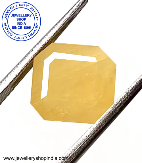 yellow sapphire stone, pukhraj stone