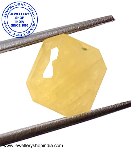 yellow sapphire stone, pukhraj stone thumbnail