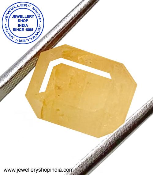 yellow sapphire stone, pukhraj stone