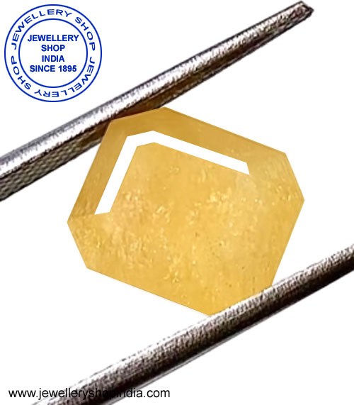 yellow sapphire stone, pukhraj stone