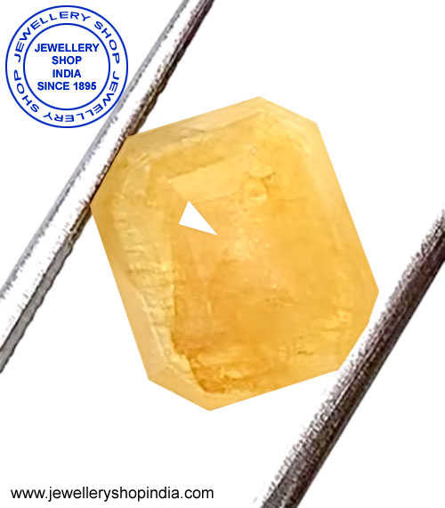 yellow sapphire stone, pukhraj stone thumbnail