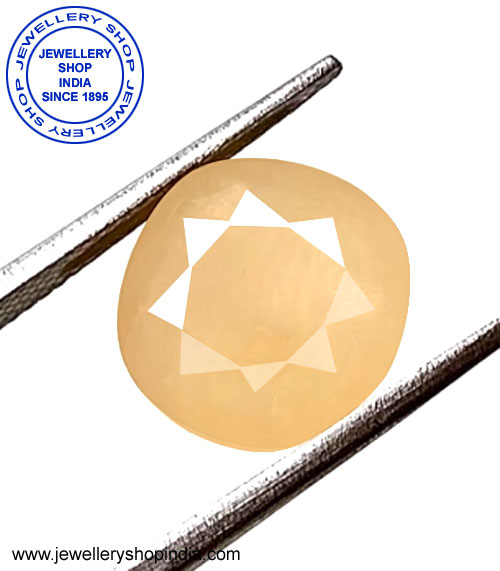 yellow sapphire stone, pukhraj stone