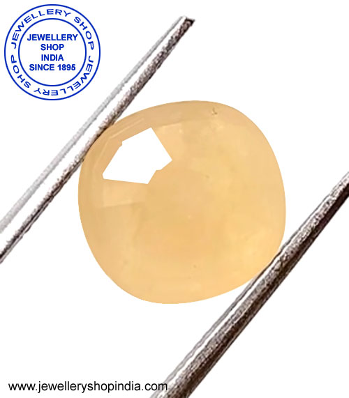 yellow sapphire stone, pukhraj stone thumbnail