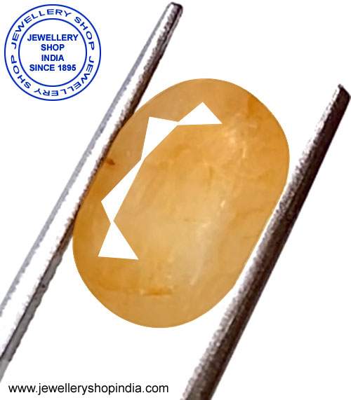 yellow sapphire stone, pukhraj stone