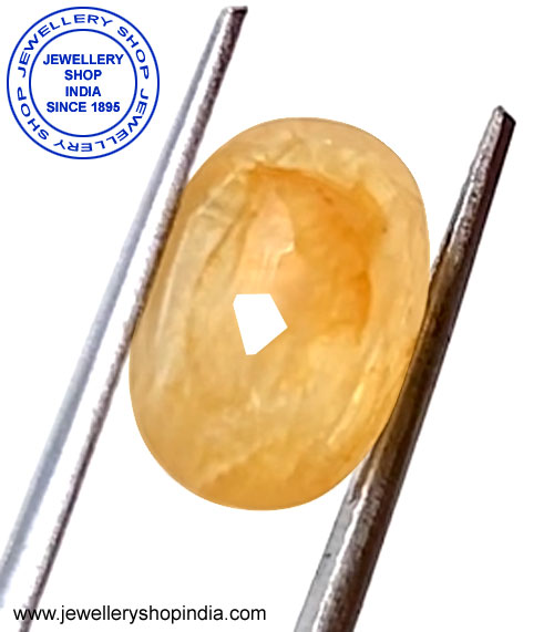 yellow sapphire stone, pukhraj stone thumbnail