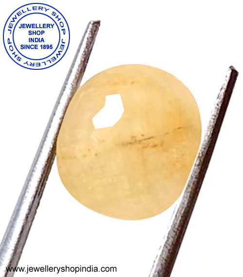 yellow sapphire stone, pukhraj stone thumbnail
