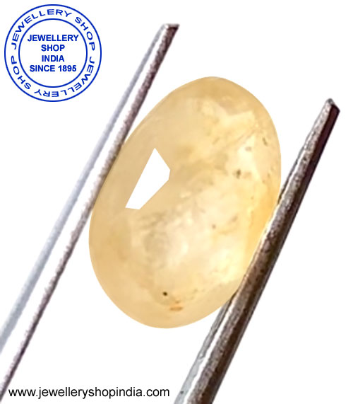 yellow sapphire stone, pukhraj stone thumbnail