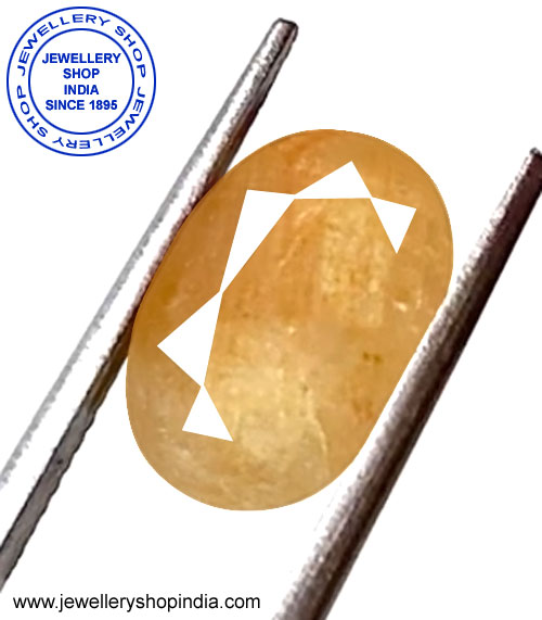 yellow sapphire stone, pukhraj stone