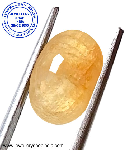 yellow sapphire stone, pukhraj stone thumbnail