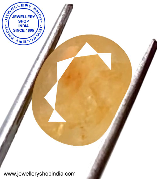 yellow sapphire stone, pukhraj stone