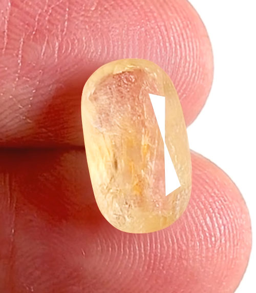 yellow sapphire stone, pukhraj stone