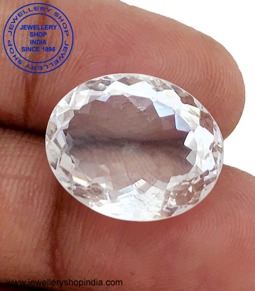 white topaz, white topaz stone thumbnail